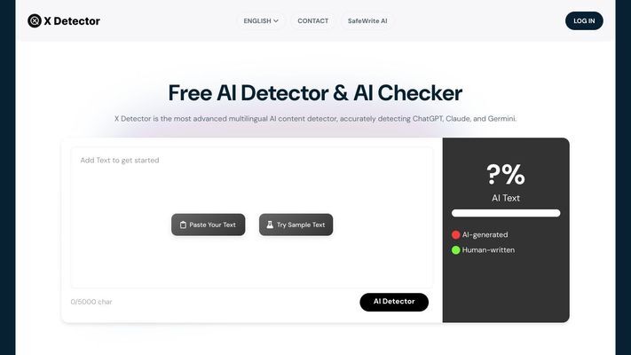 Free AI Detector & Checker