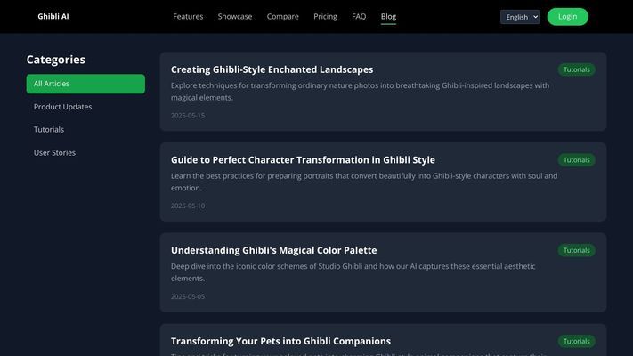 Ghibli Image Generator