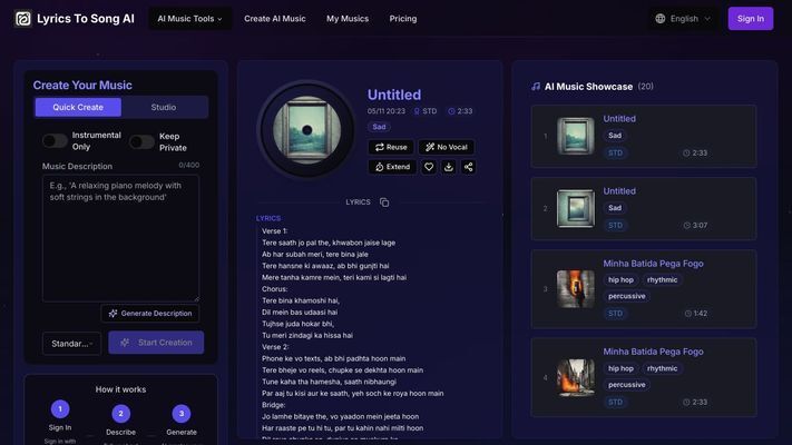 AI Song Generator & AI Music Maker