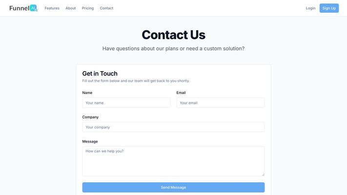 FunnelAI Sales Agent