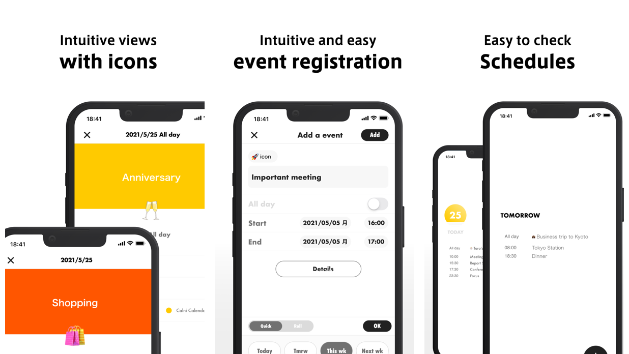Mergeek发布了精选产品CALNI Simple Calendar